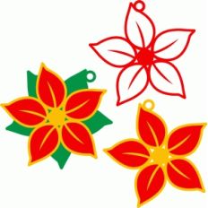 poinsettia tags