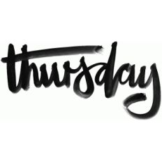 thursday | days of the week.