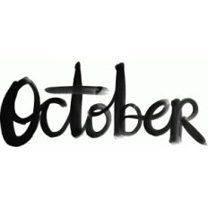 october | months of the year.