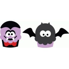 dracula cupcakes
