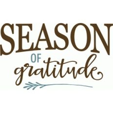 season of gratitude phrase