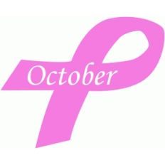 october pink ribbon