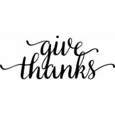 give thanks