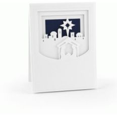 a2 nativity pop dot card