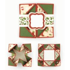5x5 napkin fold card