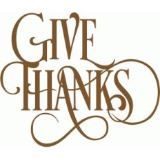 give thanks