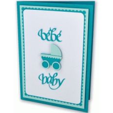 bebe / baby stroller card