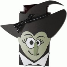 witch envelope pouch