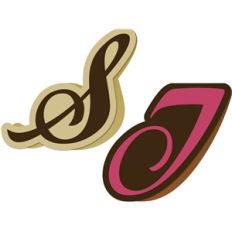 card kit letter s and t
