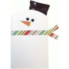 snowman treat box