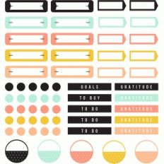 planner labels