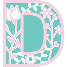 Layered blooming flowers D