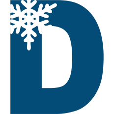 Snowflake Monogram D