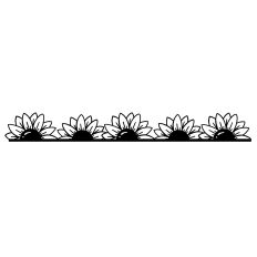 Sunflower Border