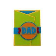 Dad Angled Gate Card