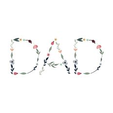 Floral Art for Father's Day