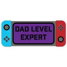 Dad Level Expert, Game Controller, Father's Day