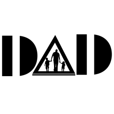 Family Dad – Classic Silhouette Father’s Day SVG