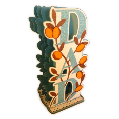 DAD Stacked Letters Pop Card