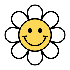Retro Daisy SVG | Flower SVG