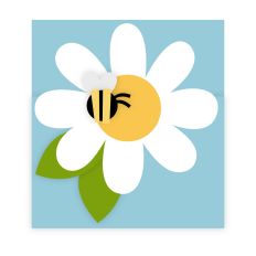 Daisy Bee Tuck In Card