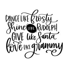 Dance Like Frosty ... Love Like Grammy