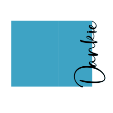 Dankie A7 Card SVG | Simple Cutout Design