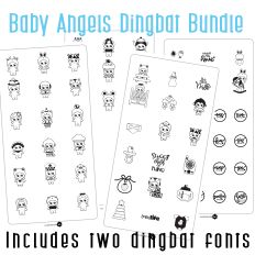 Baby Angels Dingbat Bundle