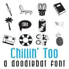 Chillin' Too Doodlebat Font