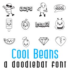 Cool Beans Dingbat Font
