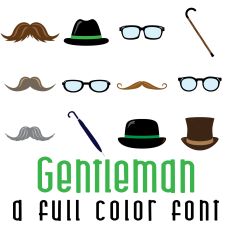 Gentleman Full Color Font