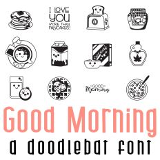 Good Morning Doodlebat Font