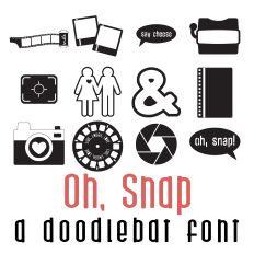 Oh Snap Doodlebat Font