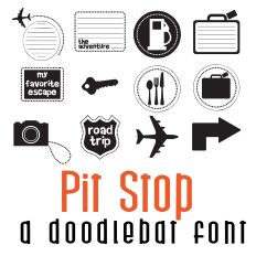 Pit Stop Doodlebat Font