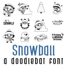 Snowball Doodlebat Font