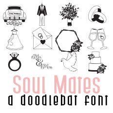 Soul Mates Doodlebat Font