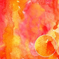 Orange Red Yellow Watercolor Grunge Printable Background Pattern by Clikchic Designs