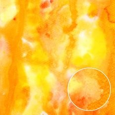 Yellow Grunge Watercolor Background Pattern