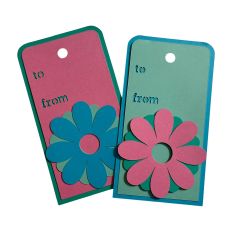 Layered Flower Gift Tags