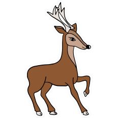 Deer - Print and Cut