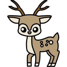 Cartoon Deer
