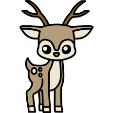 Cartoon Deer