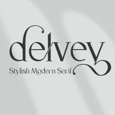 Delvey Modern Serif Font