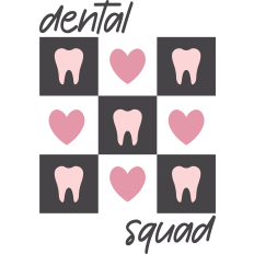 Dental Squad Teeth And Hearts 
