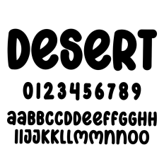 Desert Font