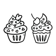 Cupcake Doodle