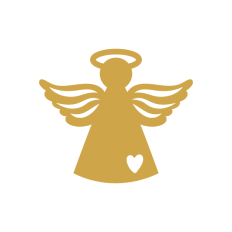 Angel silhouette
