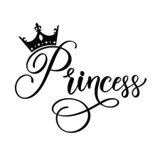 Princess with crown