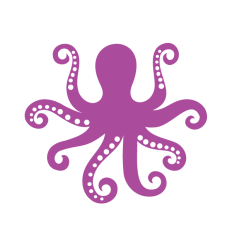 Octopus silhouette
