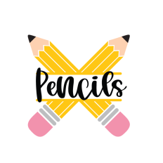 Pencils Monogram